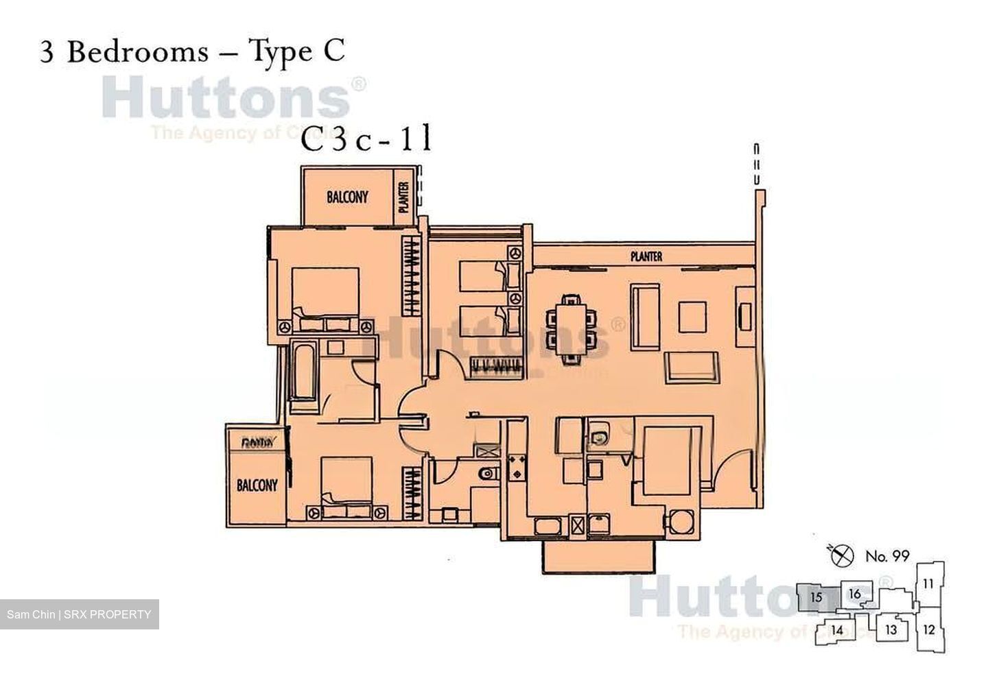 RiverGate (D9), Apartment #537497261